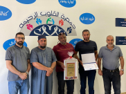  جمعية القلوب الرحيمة تكرّم القائمين على حملة اغاثة أهالي السودان من يافا